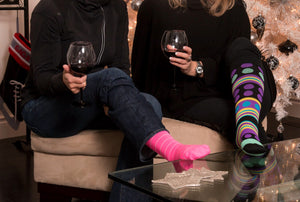 Odd Duck Compression Socks: The Royal Treatment with Purple Compression Socks in Canada